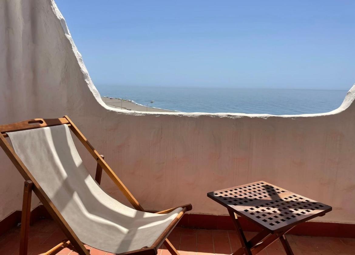 Ático sobre el Mar Benajarafe Exterior foto